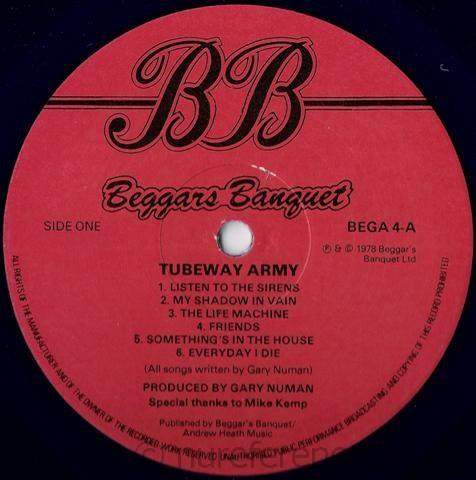 BEGA 4 1978 A Side Label.